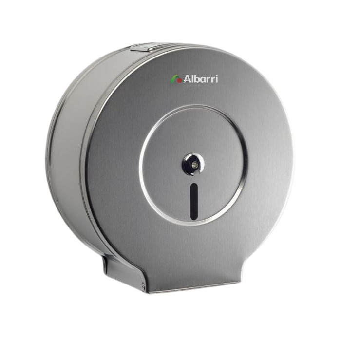 DISPENSADOR PAPEL HIGIENICO ACERO INOX 300 MTRS OCEANO