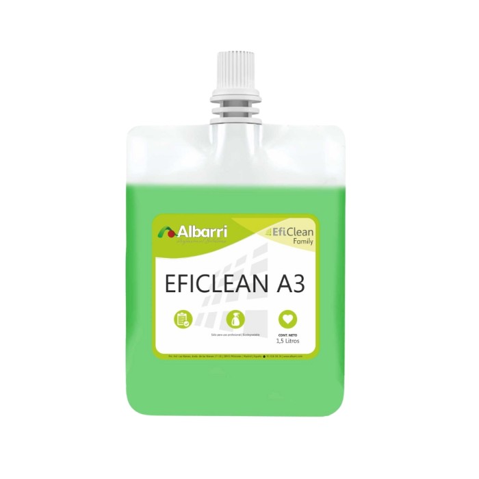 EFICLEAN A3 Bolsa 1,5L.